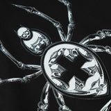 2023 Hip Hop Streetwear Hoodie Sweatshirt Cross Spider Graphic Hoodie