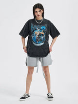 Skatercore Top – 2023 Streetwear T Shirt Hip Hop Vintage Painting Graphic Pri – Modern Streetwear for Everyone