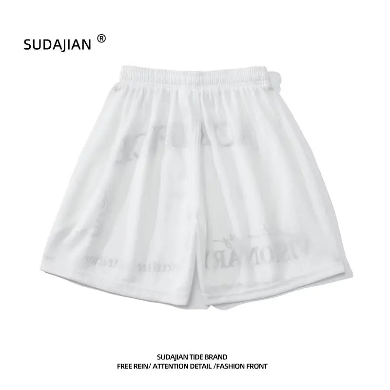 2024 mens basketball shorts sports short pants summer mesh breathable sweatpants high street shorts quick drying gym shorts streetwear sweatpants