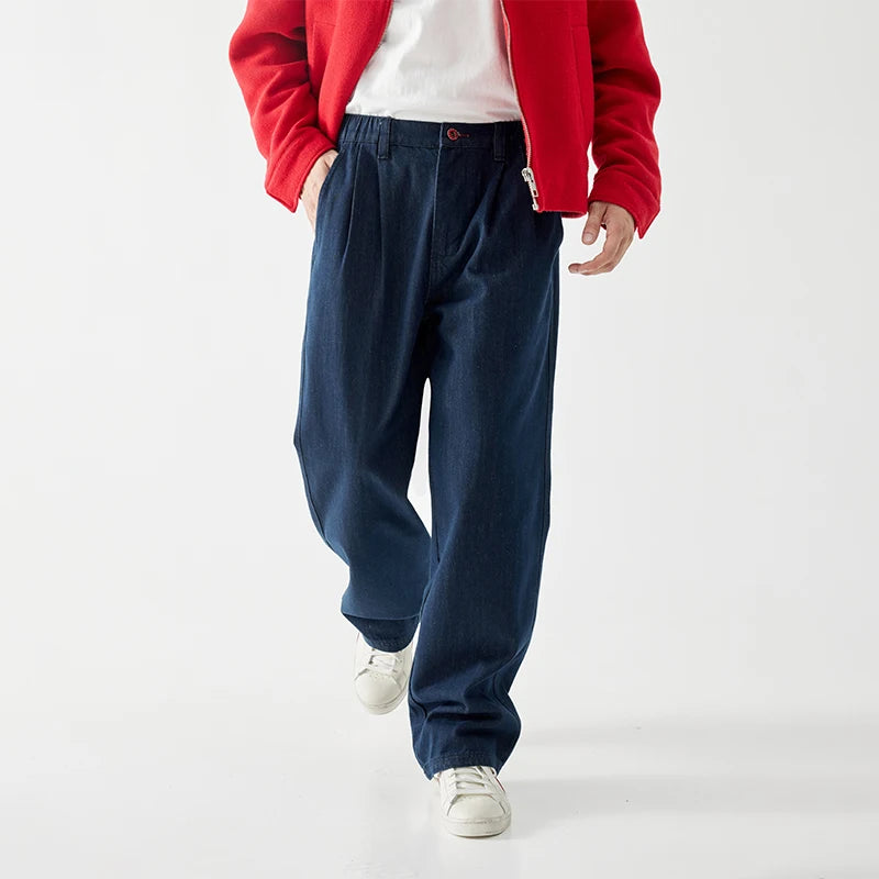 wide leg jeans men streetwear fashion loose casual plus size denim baggy jeans pants cityboy oversize cargo jeans trousers baggy cargo bottoms