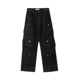 new multi pocket heavy industry washed cargo pants mens high rise loose y2k vintage streetwear oversized straight leg jeans unique cargo style 702