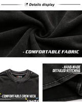 Skatercore Top – Rainbowtouches News Long Sleeved T Shirt Men High Street Fas – Modern Streetwear for Everyone
