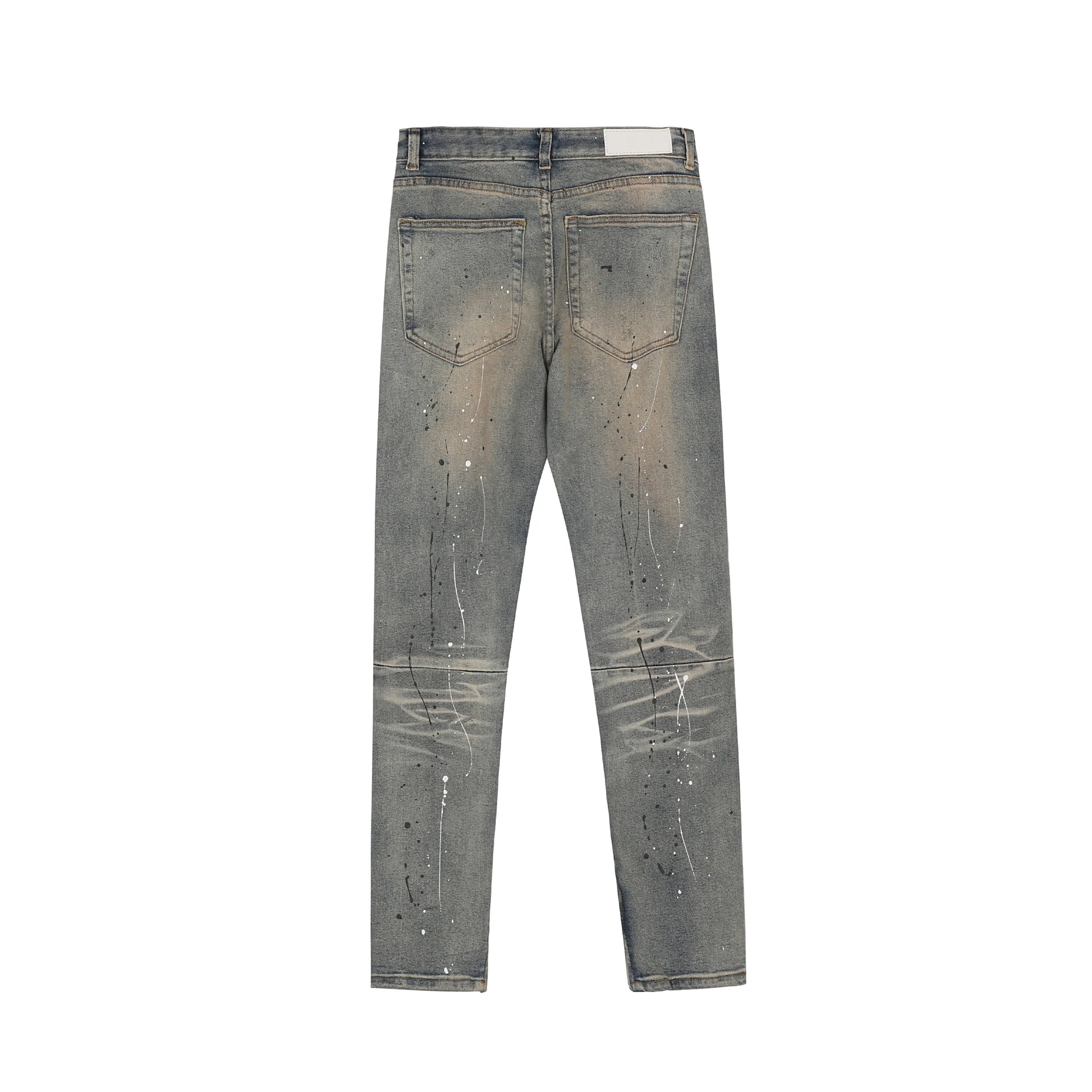 bottom zipper destroyed jeans skinny jeans ripped slim men biker jeans fashion graffiti printed streetwear hip hop pants joggers unique joggers style 658