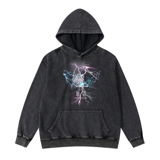 rainbowtouches washed hoodie 2022 men fashion autumn hip hop fashion high street skull graphic print unisex essential hoodie unique limited edition hoodie, streetwear fashion hoodie, oversized graphic print design