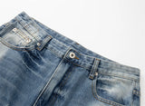 2024 brand new undermycar denim zipper slim fit straight pant jeans cotton denim pants comfort casual jeans size 1 2 3 u11 stacked flare jeans