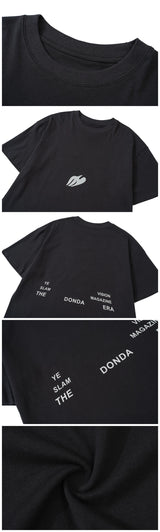 Glitchcore Oversized shirt – Frog Drift Fashion Streetwear Cpfm Kanye West Ye Black Donda