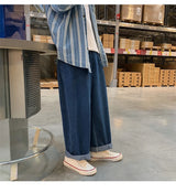 men wide leg jeans loose straight baggy denim pant mens womens streetwear skateboard pants oversized hip hop casual trousers unique jeans style 1113