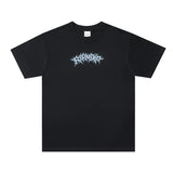 vaporwave aesthetic print tee featuring summer vintage retro skeleton print high street cotton casual loose tops t shirt