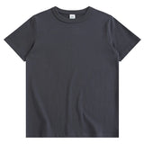 Harajuku Aesthetic piece – Amekaji Vintage T Shirt Men 2023 Summer New Combed Cotton Ro