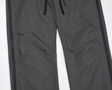 retro hip hop drawstring back zipper breathable casual trousers mens straight solid color vibe style oversized track pants unique default style 431