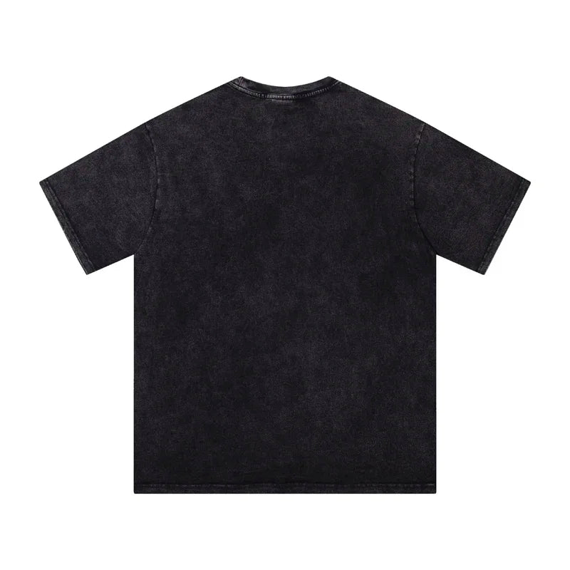 Y2K Graphic Tee – Newest Saint T Shirts Letter Pattern Tops Tee Men Woman Spri – Urban Streetwear for Men & Women