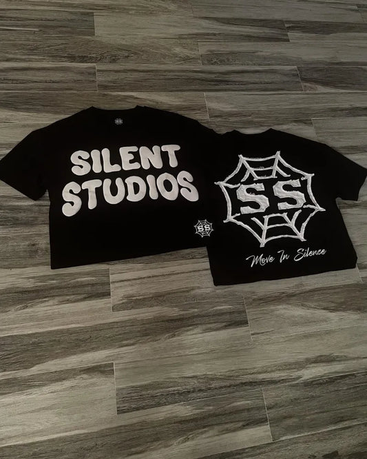 Trapwear Graphic tee – Trendy Brand Fashion Letters Cartoon Print Oversized Short S
