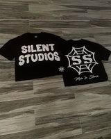 Trapwear Graphic tee – Trendy Brand Fashion Letters Cartoon Print Oversized Short S
