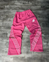 hip hop trendy brand streetwear high street retro striped baggy sweatpants men y2k harajuku drawstring wide leg casual trousers unique joggers style 2686