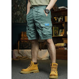 summer cargo shorts mens loose five pocket multi pocket outdoor motorcycle camouflage pants mens shorts unique cargo style 998