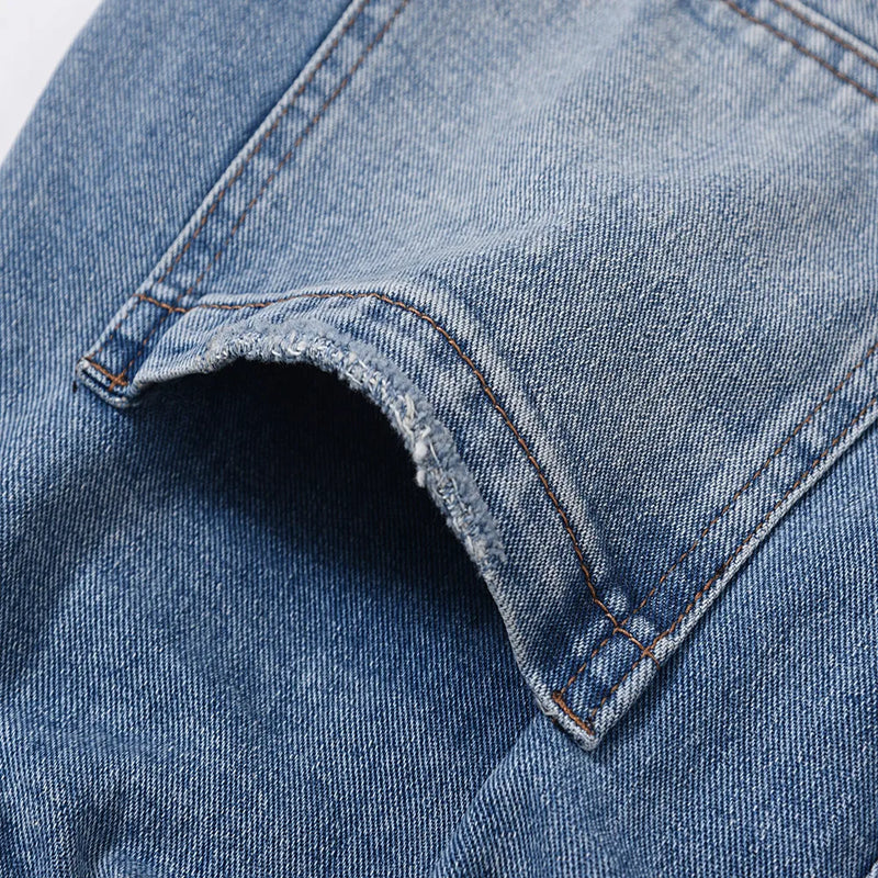 frog drift fashion street style best quality loose simple casual clothing streetwear drawstring pants jeans shorts for men women unique jeans style 367