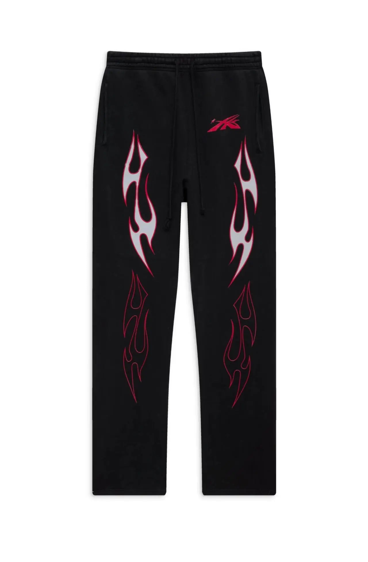 new arrival hs studios airbrushed skull print high street cotton winter pants sport casual pants urban fashion pants