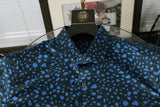 New 2021 Men 3D luxurious Wave point Polka dots Print Fashion Silk Casual Shirts Shirt high Pocket Long-sleeves S 2XL #A160