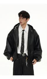 grunge oversized coat, photo-ready design, men's streetwear fashion, trendy oversized fit, urban techwear design, modern hip 