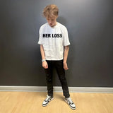 Vaporwave Vintage t-shirt – 2024 New Trendy Letter Pattern Printed Oversized T Shirt Men