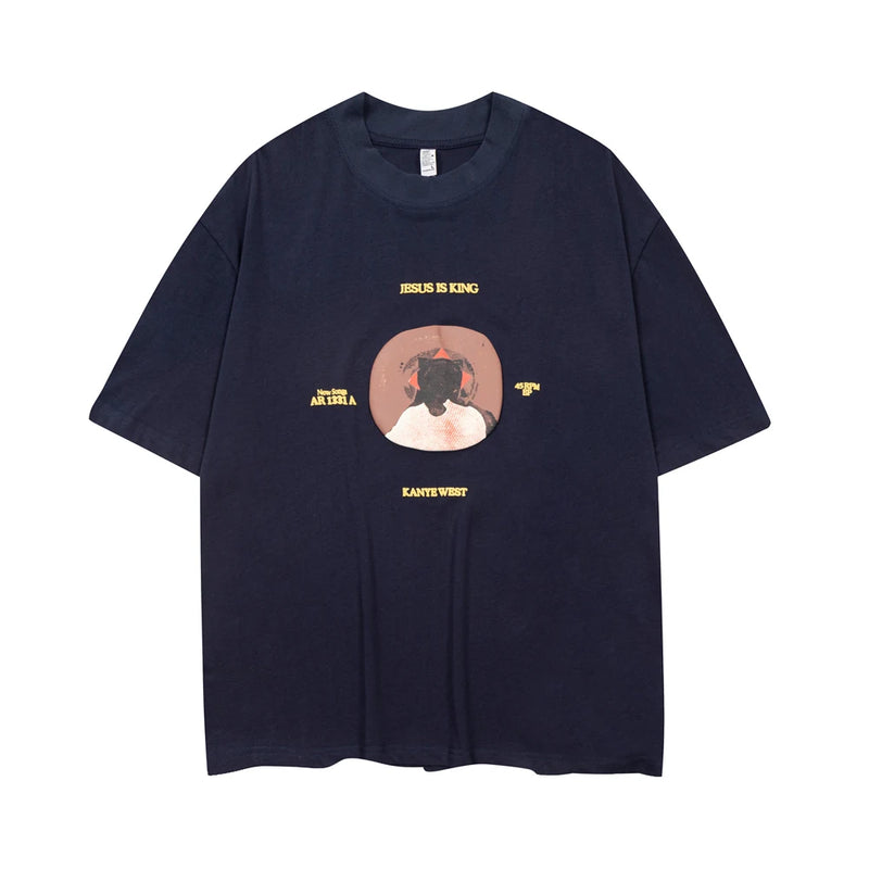 Sadcore Oversized shirt – Frog Drift Fashion Streetwear Kanye West Loose Oversized Jes