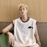 Cyberpunk Crying angel – Korean Summer Street Men And Women Trendy Personalized Print