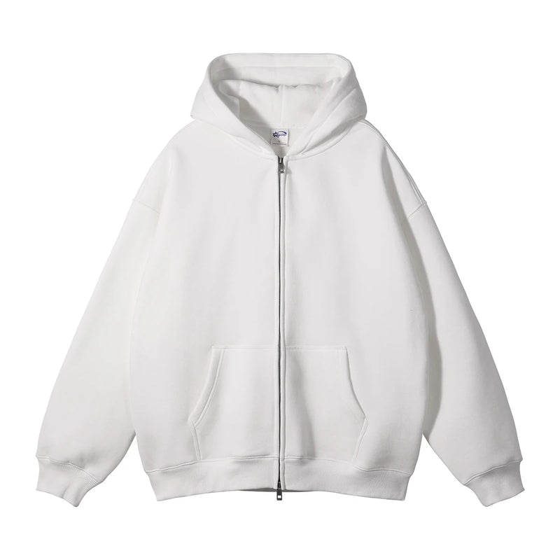 skatercore vintage anime featuring oversized zip up hoodies kanye autumn and winter double zippered men cardigan hoody streetwear hooded casual female sweatshirt