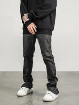 mens pants new casual hip hop punk trousers bottom zippers pants streetwear harajuku fashion bike high street pant joggers unique joggers style 4140