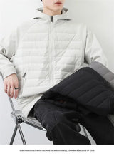 checkered varsity bomber, modern streetwear - comfortable cotton fit with bold prints