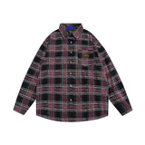 "Classic Plaid" Unisex Men Women Streetwear Graphic Shirt Daulet Apparel