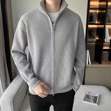 bold fire sweater, layered fit piece, aesthetic soft knit grunge sweater for cozy streetwear