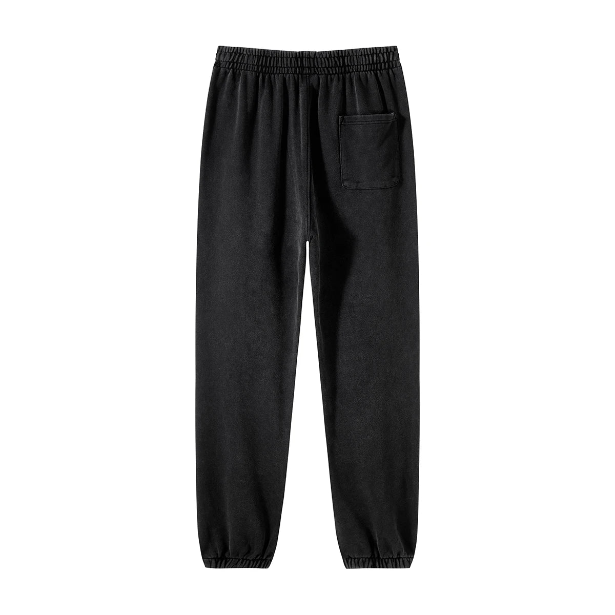 high street dark distressed vintage baggy joggers pants ins versatile drawstring sports pants men washing wax dyeing sweatpants unique joggers style 3192
