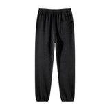 high street dark distressed vintage baggy joggers pants ins versatile drawstring sports pants men washing wax dyeing sweatpants unique joggers style 3192