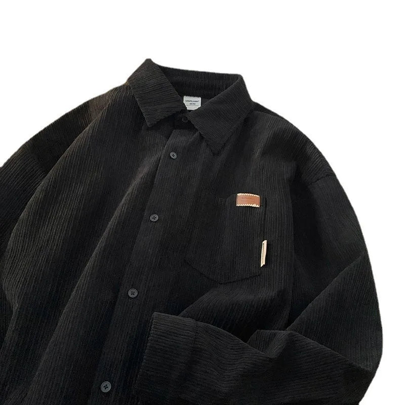 2023 Spring New Fashion Coat Shirt Men's Casual Long-sleeved Shirt Men's Boutique Clothing Simple Style Shirts For Men