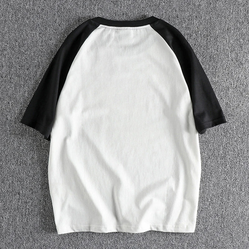Y2k Melting smiley – Summer Mens Short Sleeved Casual Beach Wind Coconut Tree Pri