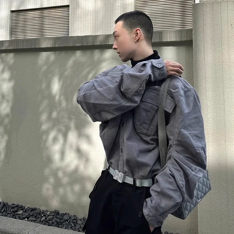Fleece parka nan oversized puffer hooded