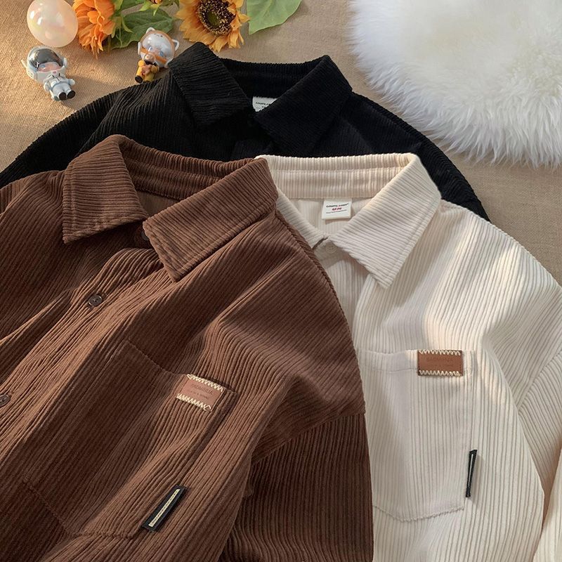 2023 Spring New Fashion Coat Shirt Men's Casual Long-sleeved Shirt Men's Boutique Clothing Simple Style Shirts For Men