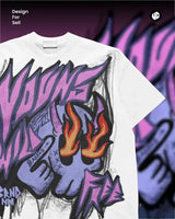 Y2K Manga Panel T-Shirt – Cry Scene Blur with Pastel Drip