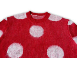 varsity flame pullover for men with bold graphic knit design, perfect for 2025 fashion, street fashion menswear trend for sea