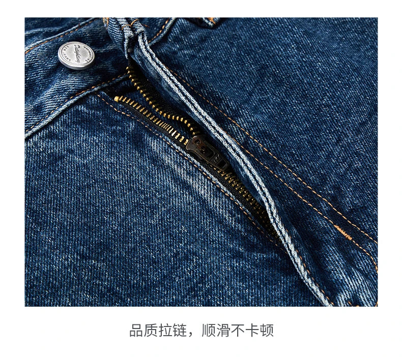 men streetwear fashion side splice hip hop loose casual wide leg straight baggy jeans pant cityboy jeans pants trousers unique jeans style 2597