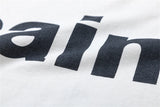 Skater scene tee with old-school fade and retro sketch