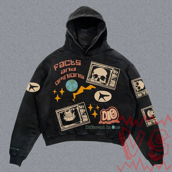 Skatercore Fit – Harajuku Skull Letter Oversized Sweatshirt Hoodie Body Armor – Streetwear Fashion for Men & Women