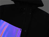 Vintage urban windbreaker nan puffer zip-up