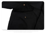 2024AW new cotton dress solid color hooded multi-pocket jacket