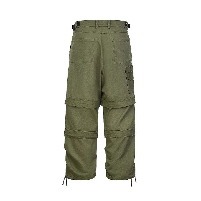 new men 2024 tactical army military green cargo comfortable cotton parkour sweat casual pants sweatpants no tag a9 unique joggers style 922