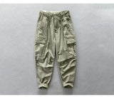 men tactical overalls trousers streetwear amikaji straight stretch baggy outdoor slacks multi pocket cargo joggers pants for man unique joggers style 51