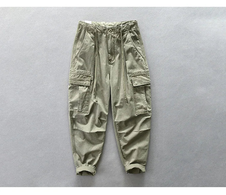 men tactical overalls trousers streetwear amikaji straight stretch baggy outdoor slacks multi pocket cargo joggers pants for man unique joggers style 51