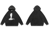 glitchcore tribal flames featuring kanye foam letter printing hoodie pullovers urban mens streetwear fleece hooded hoodies oversized winter unisex warm clothing