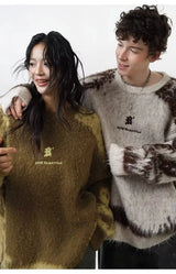 y2k fire graphic sweater, edgy streetwear for bold fashion-forward winter outfits, mens fashion layer for modern streetwear c