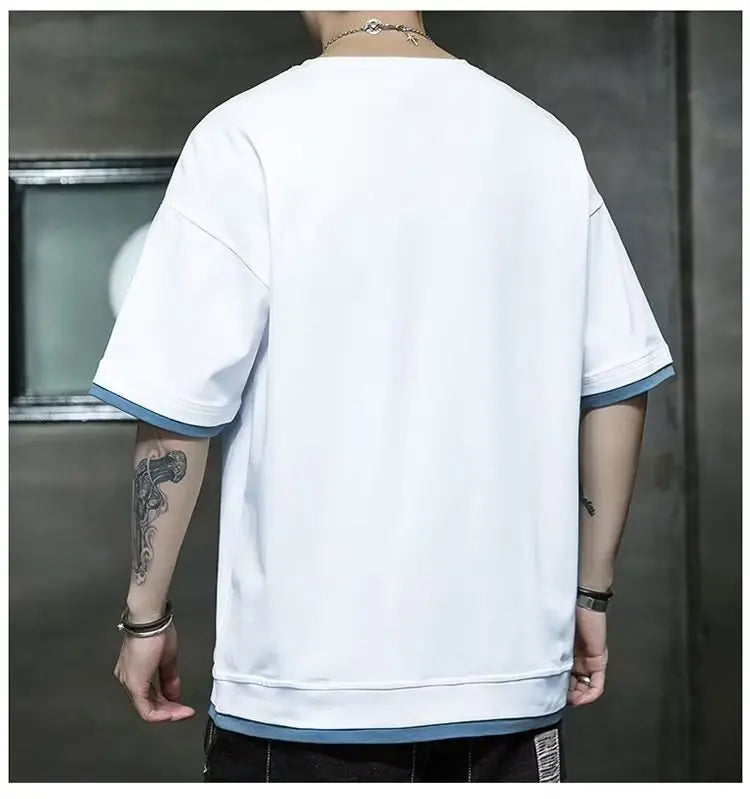 Harajuku Anime panel – 2023 New Mens Graphic T Shirt Japan Hot Sale Cartoon Casual